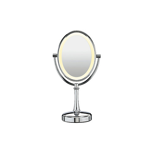 Conair BE117 1X/10X Chrome Lighted Vanity Makeup Mirror eBay