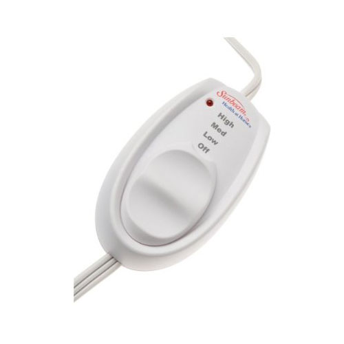 Sunbeam 756500 Heating Pad Arthritic Controller Blue eBay