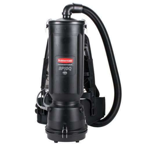 Rubbermaid 1868435 Executive Series HEPA Backpack Vacuum Cleaner, 10
