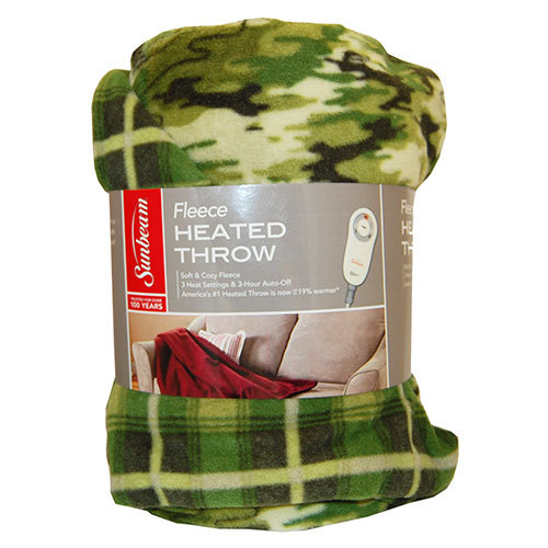 ebay heated throw