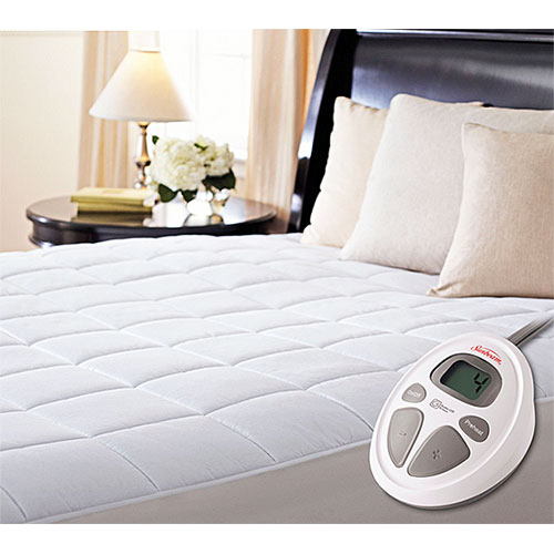 Sunbeam Therapedic Deluxe Quilted Heated Electric Mattress Pad