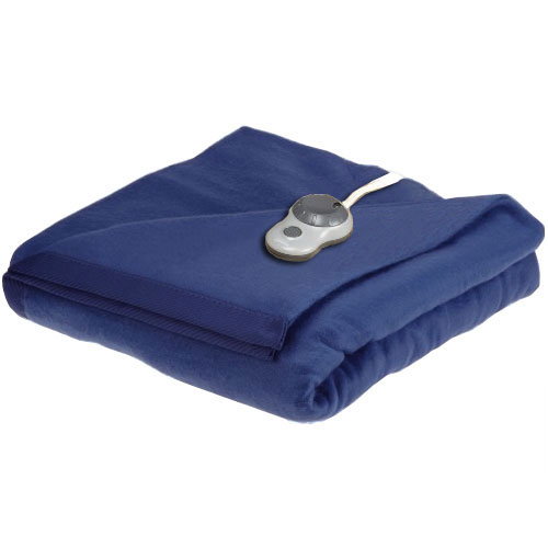 Sunbeam Twin Heated Electric Blanket Imperial Nights, Marine