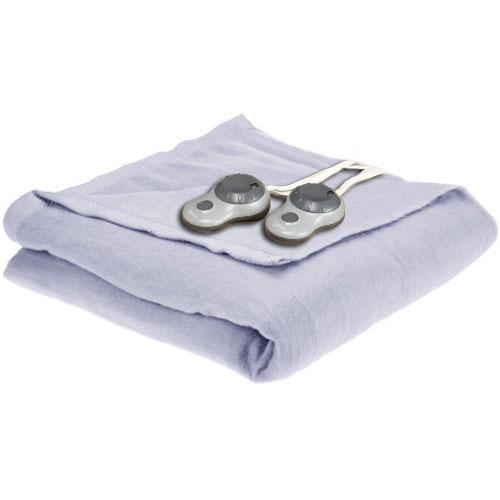 Sunbeam King Heated Electric Blanket Imperial Nights, Summer Sky