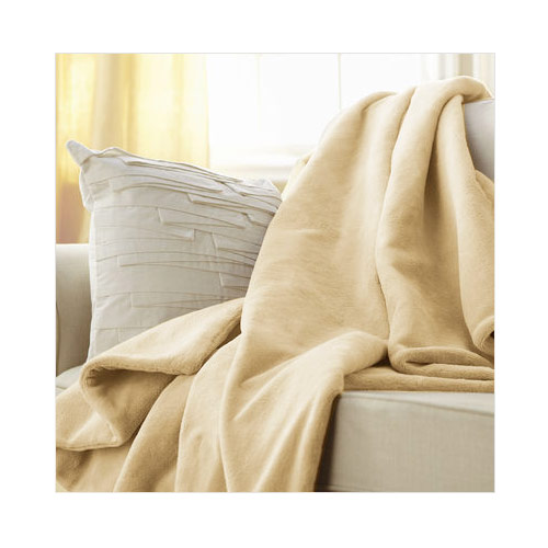 Microplush Throw Camelot Cuddler Heated Electric Warming Blanket Bed