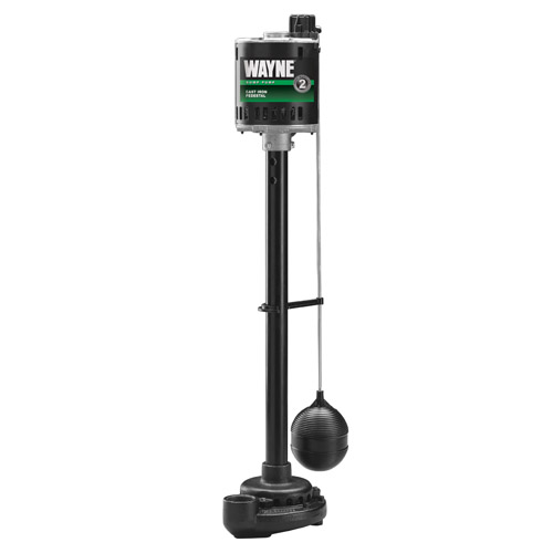 Wayne SPV800 1/2 HP Cast Iron Pedestal Sump Pump with Vertical Float