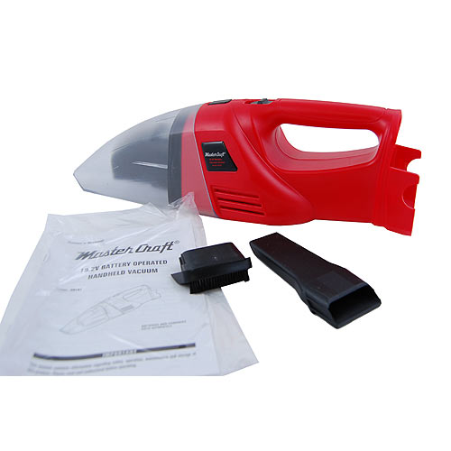 Master Craft 19.2 Volt Wet/Dry Hand Held Vacuum Battery Pack Sold Separate - Housewares Home and Garden Master Craft 19.2 Volt Wet/Dry Hand Held Vacuum Battery Pack Sold Separate - Housewares Home and Garden