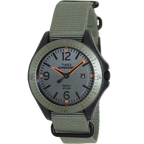 timex green dial watch