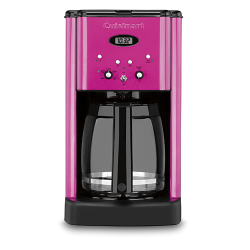 Cuisinart DCC-1200MP Metallic Pink 12-cup Brew Central Programmable Coffeemaker - Coffee, Tea and Espresso Kitchen Appliances