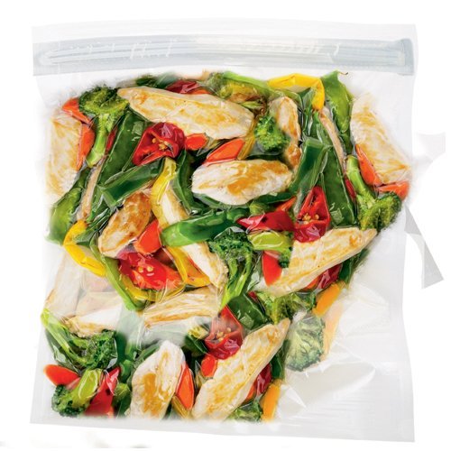 FoodSaver FSFRBZ0326 1-Gallon Zipper Food Storage Bags, 22 Count