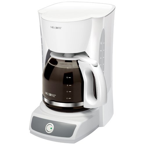 Mr. Coffee CG12 12-Cup Switch Coffee Maker White