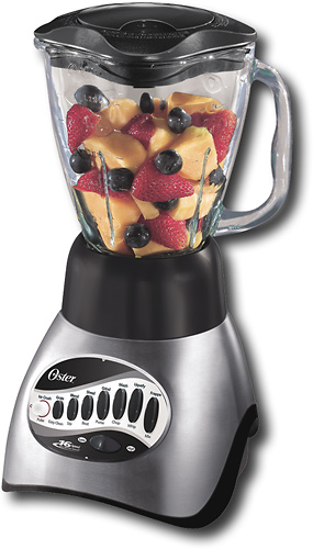 Oster 6812 Electric 16-Speed Blender w/ Stainless Steel Blade & 5 Cup Glass Jar