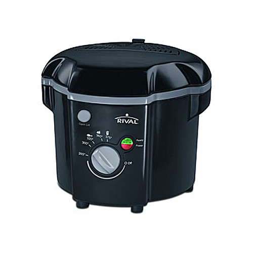 Rival CF106 1 Liter Cool Touch Deep Fryer with Locking Lid in Black eBay