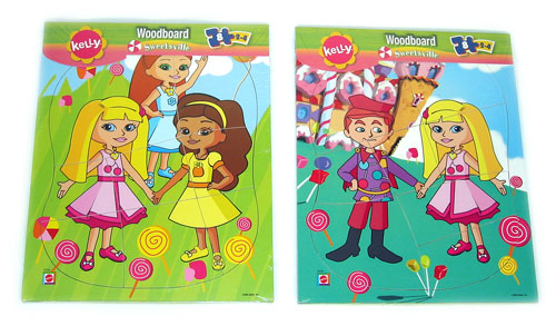 Nick Jr. Mattel WoodBoard Puzzle Sets Kelly Sweetsville