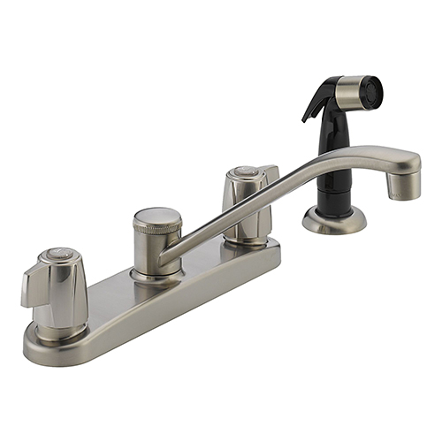 Peerless P226LF-SS Classic Two Handle Kitchen Faucet Stainless Steel