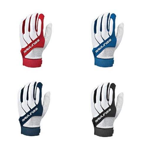 Rawlings BGP1150TY Youth Baseball Batting Gloves Assorted Sizes and