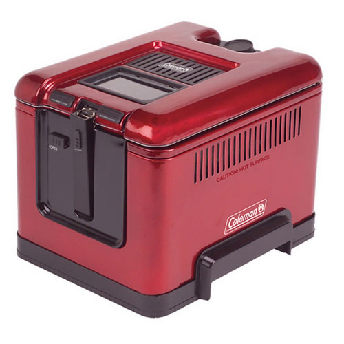 Coleman 9937A50 Frywell Instastart Portable Cordless 6qt Deep Fryer eBay