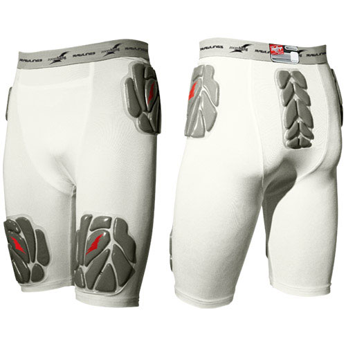 Rawlings Zoombang Adult 5pc Football Compression Padded Girdle Large