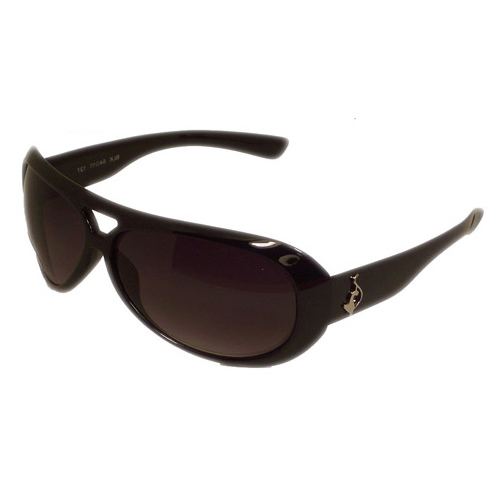 Baby Phat 2022 Black Plastic Aviator Sunglasses - Baby Phat Sunglasses Fashion