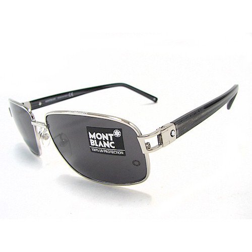 Montblanc MB212S Sole Men's Sunglasses F83 Silver/Grey