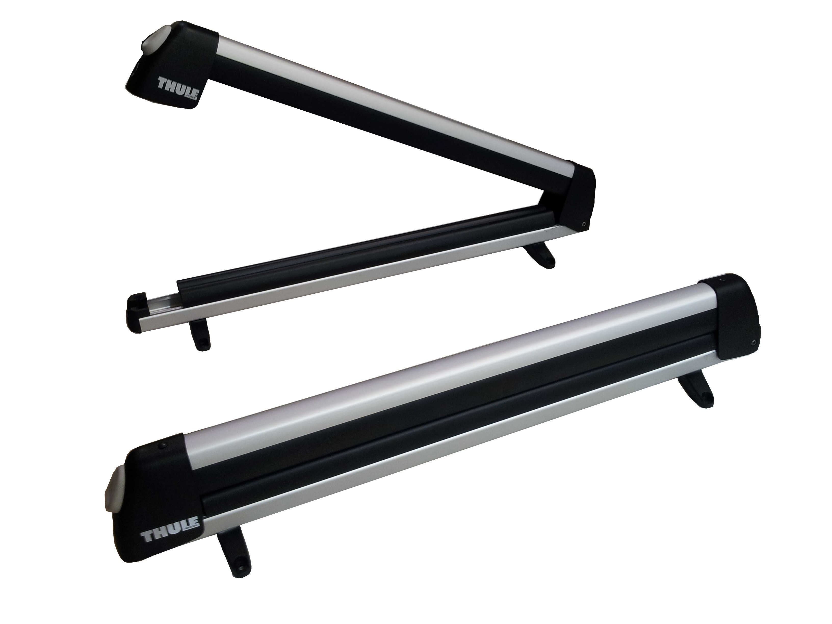 THULE 91725U SKI SNOWBOARD RACK Universal Mount Includes LOCKS NEW eBay