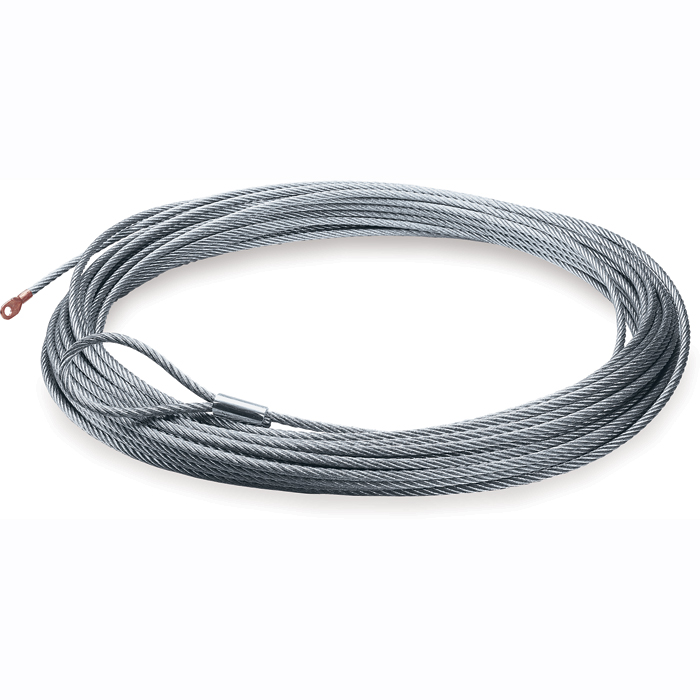 15276 Warn Replacement Winch Wire Rope and Hook 80' of 5/16" eBay