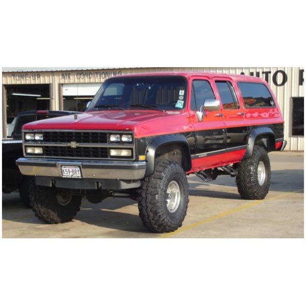 4001911 Bushwacker Front Cut Out Fender Flares Blazer Suburban 1981