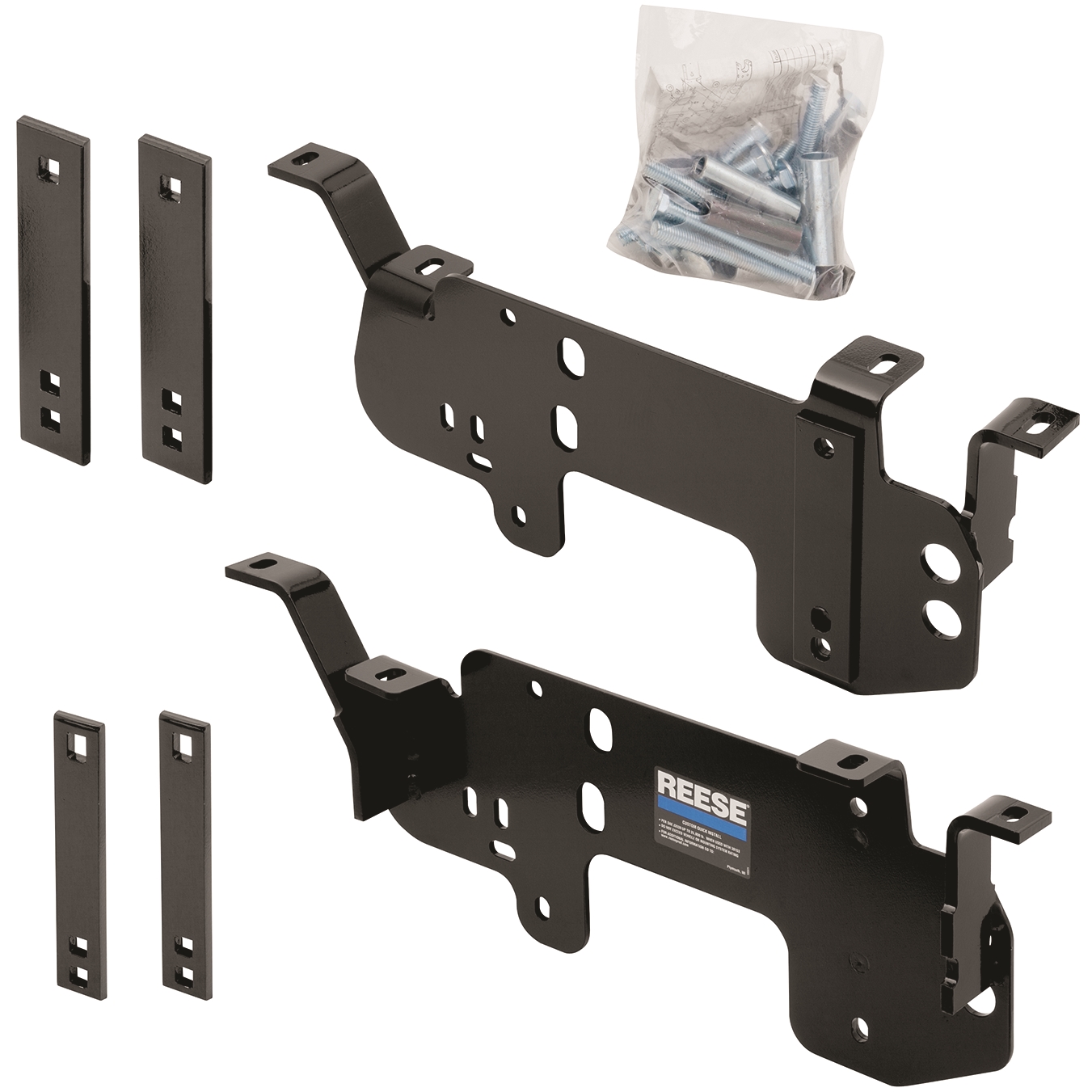 56011 Reese Outboard Fifth Wheel Quick Install Brackets Ram Truck eBay