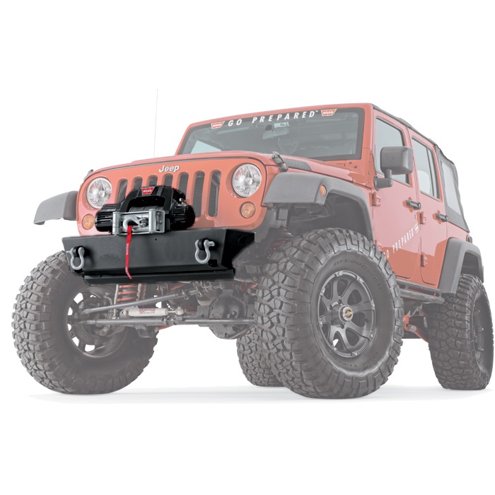 87700 Warn Rock Crawler Stubby Front Bumper Jeep Wrangler TJ 19972006 eBay