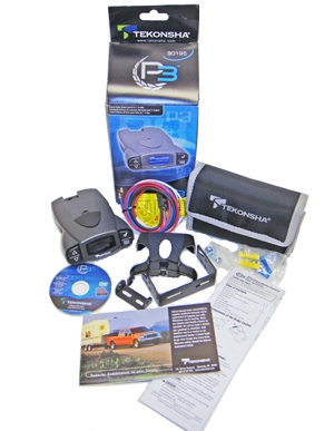 90195 Tekonsha P3 Electric Trailer Brake Controller Box