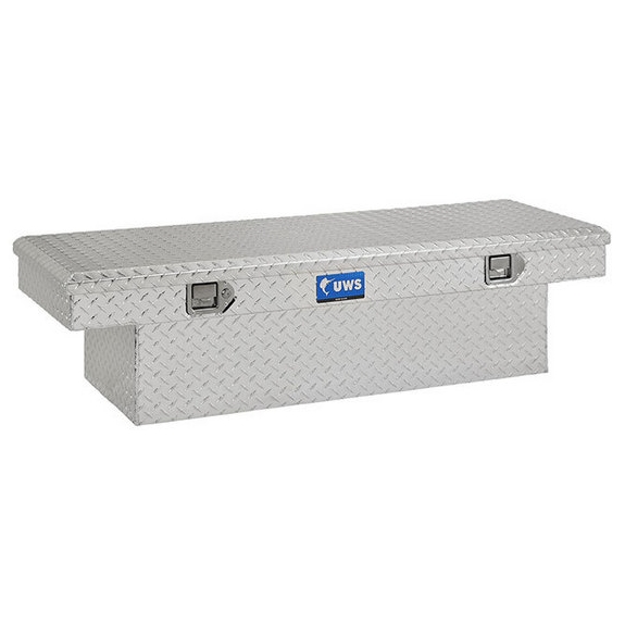 TBS54 UWS Aluminum Truck Crossover Toolbox Single Lid Flareside