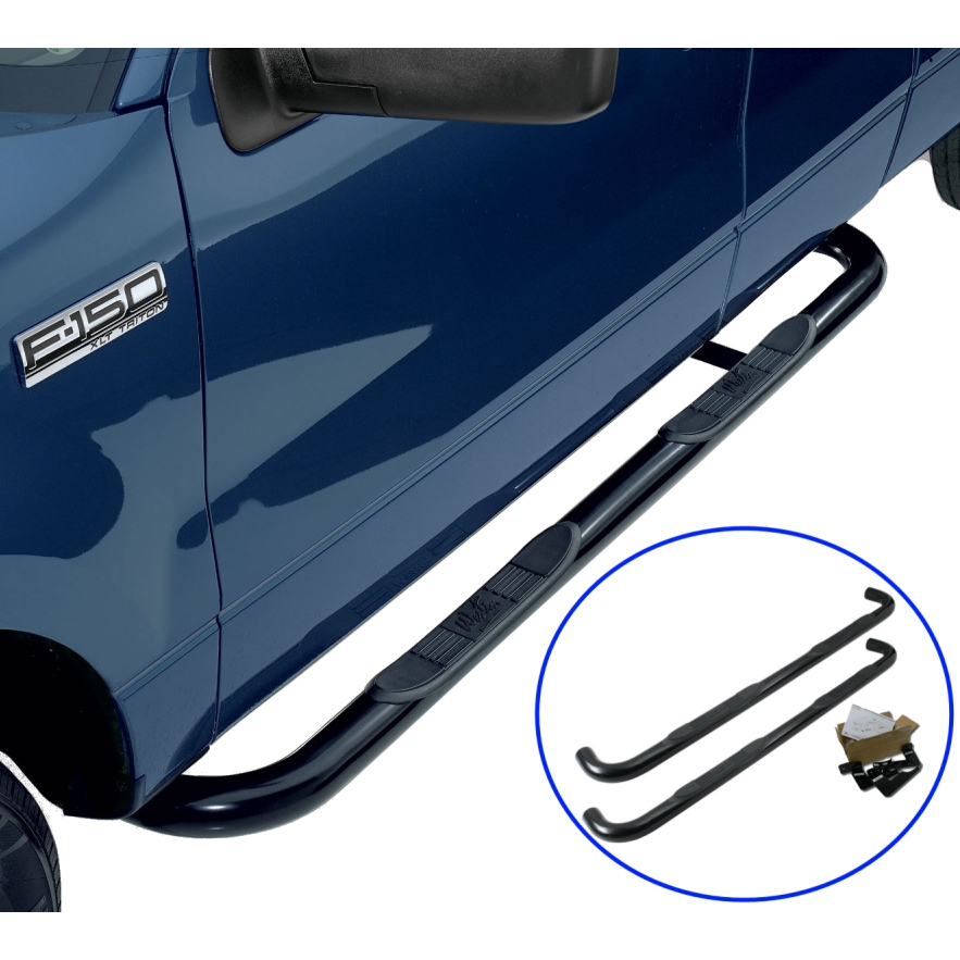 253545 Westin 3" Black Nerf Step Bars for Dodge Ram Regular Cab 20092017