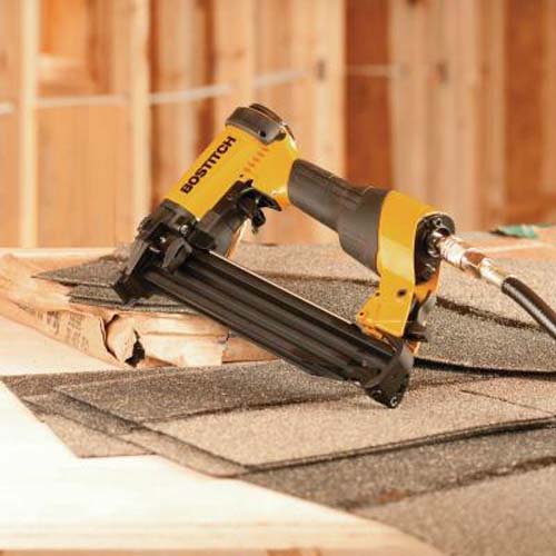 BOSTITCH 450S21 1/2" to 2" Wide Crown Lathing Stapler Staple Gun Air