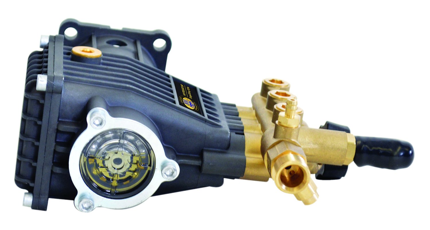 Simpson 3200 PSI 2.8 GPM Triplex Plunger 9.6GA12 Horizontal Pressure