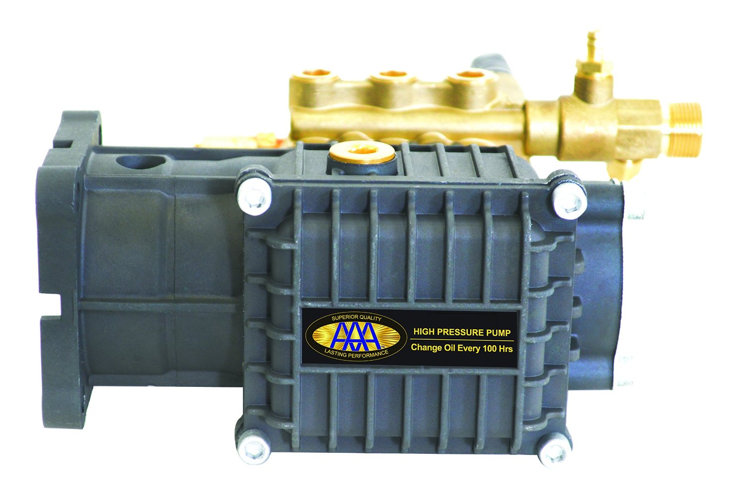 Simpson 3200 PSI 2.8 GPM Triplex Plunger 9.6GA12 Horizontal Pressure