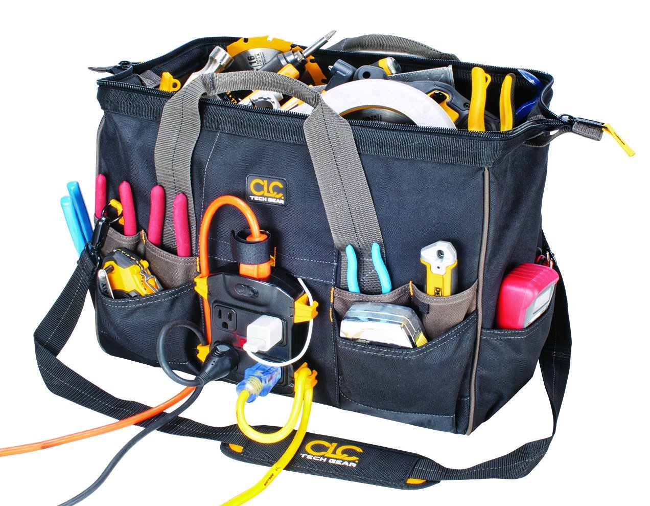 CLC Custom Leathercraft P235 18" Power Distribution Tool Bag w/ Surge