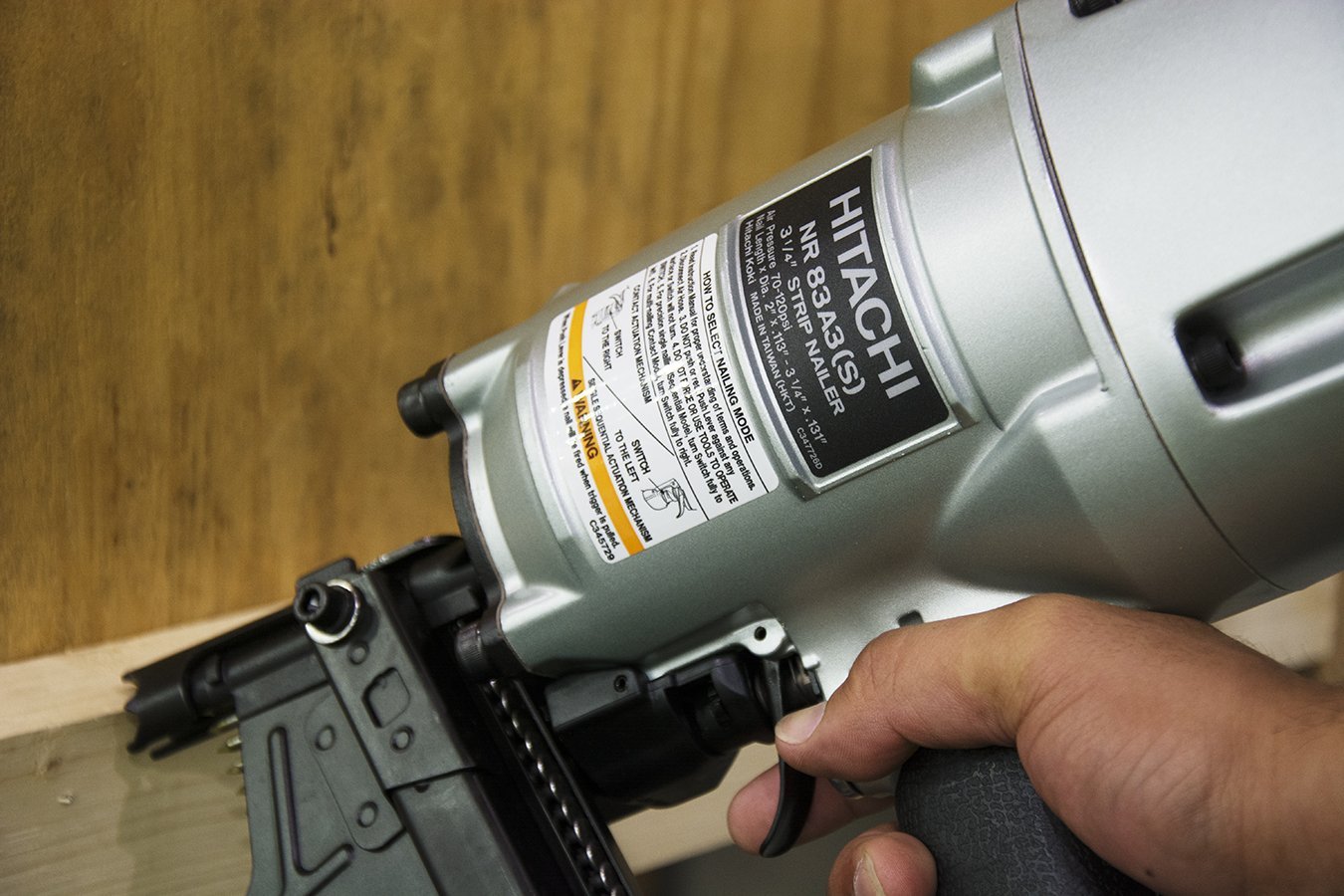 HITACHI NR83A3(S) 2" to 31/4" Plastic Collated Full Round Head Framing