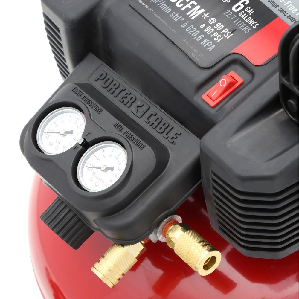 PORTER CABLE PCFP12236 Brad Nailer & C2002 Air Compressor Combo Kit eBay