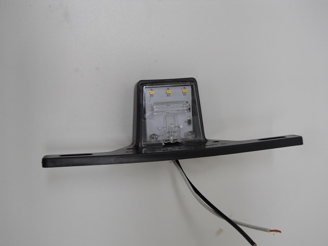 LED RV Trailer License Plate Bracket RV Van Snowmobile / Non Rust