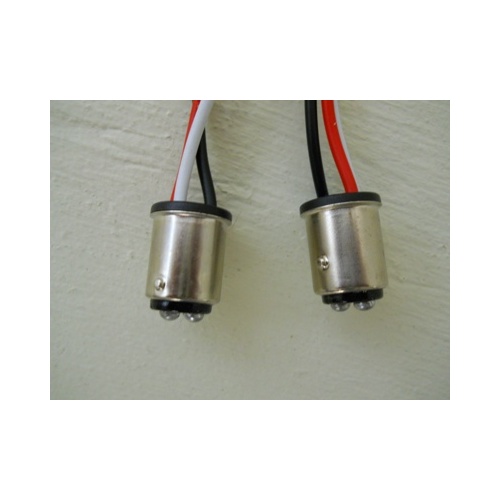 (2) 1157 Wire Plug Adapters For Tail Lamp Sockets / Covert Wiring To ...