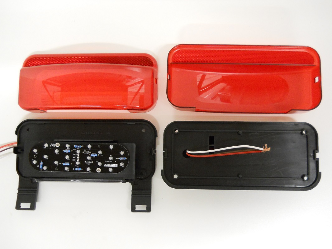 LED RV Camper Trailer Stop Turn Brake Tail Lights / License Light