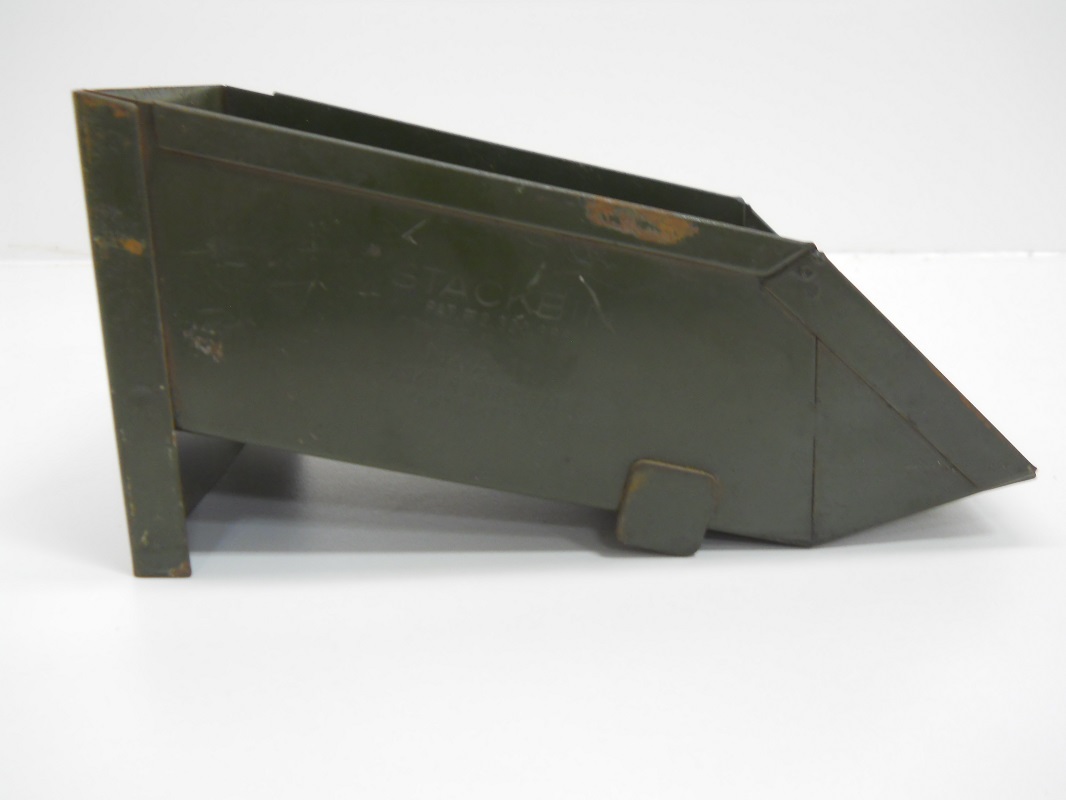 Used Stackbin Stackable Metal Storage Bins / Multiples Available / Part Bins