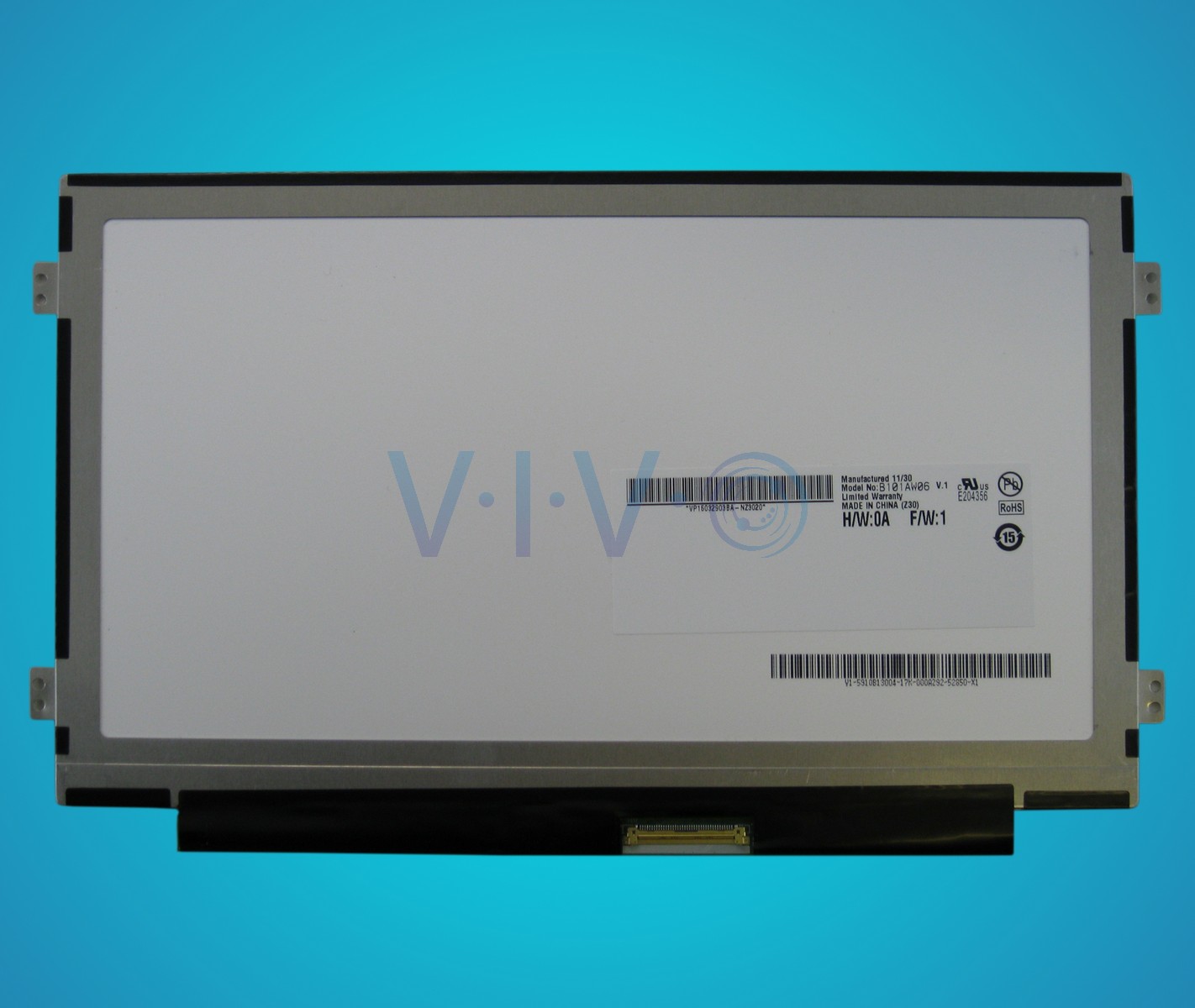 B101AW06 V.1 & V.0 NEW AUO 10.1" WSVGA Ultra Thin/Slim LED LCD Screen V1 V0