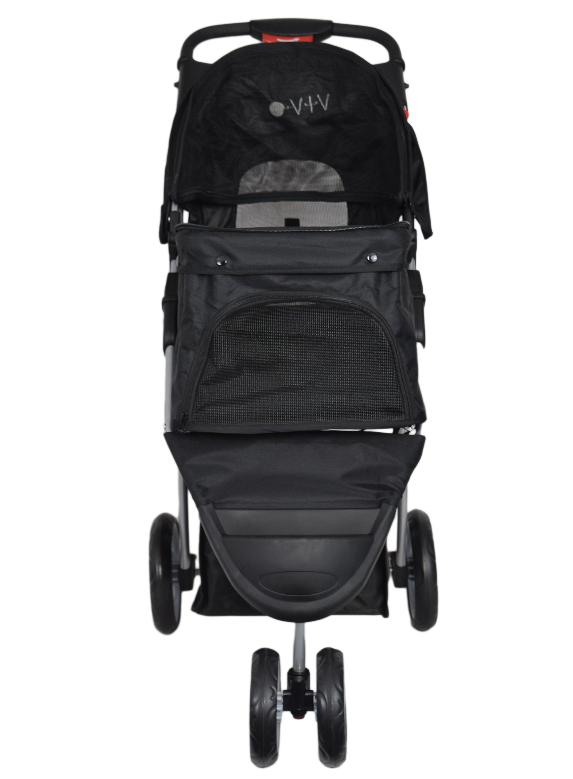 VIVO 3 Three Wheel Pet Stroller / Cat & Dog Foldable Carrier Strolling