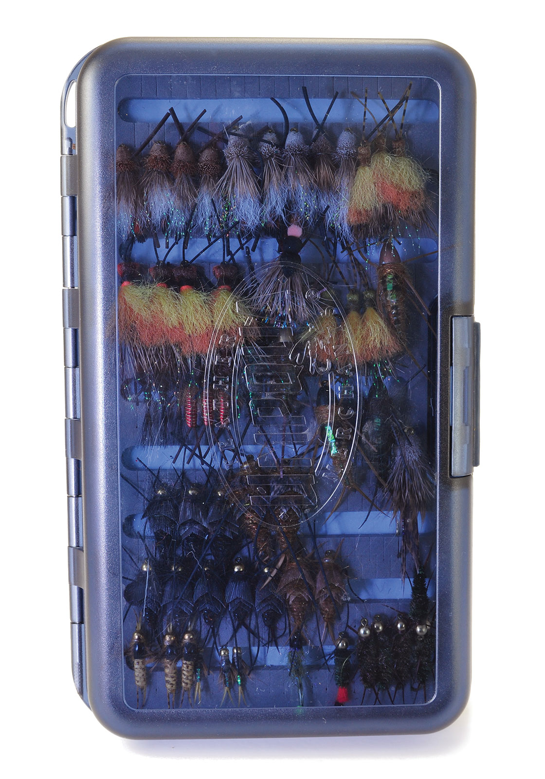 Umpqua Fly Fishing UPG Fly Box Large Graphite Olive Orange eBay