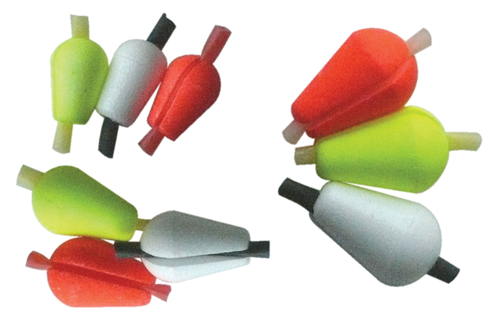 Anglers Accessories Teardrop Strike Indicator 3 Pk w/ Rubber Tubing Fly