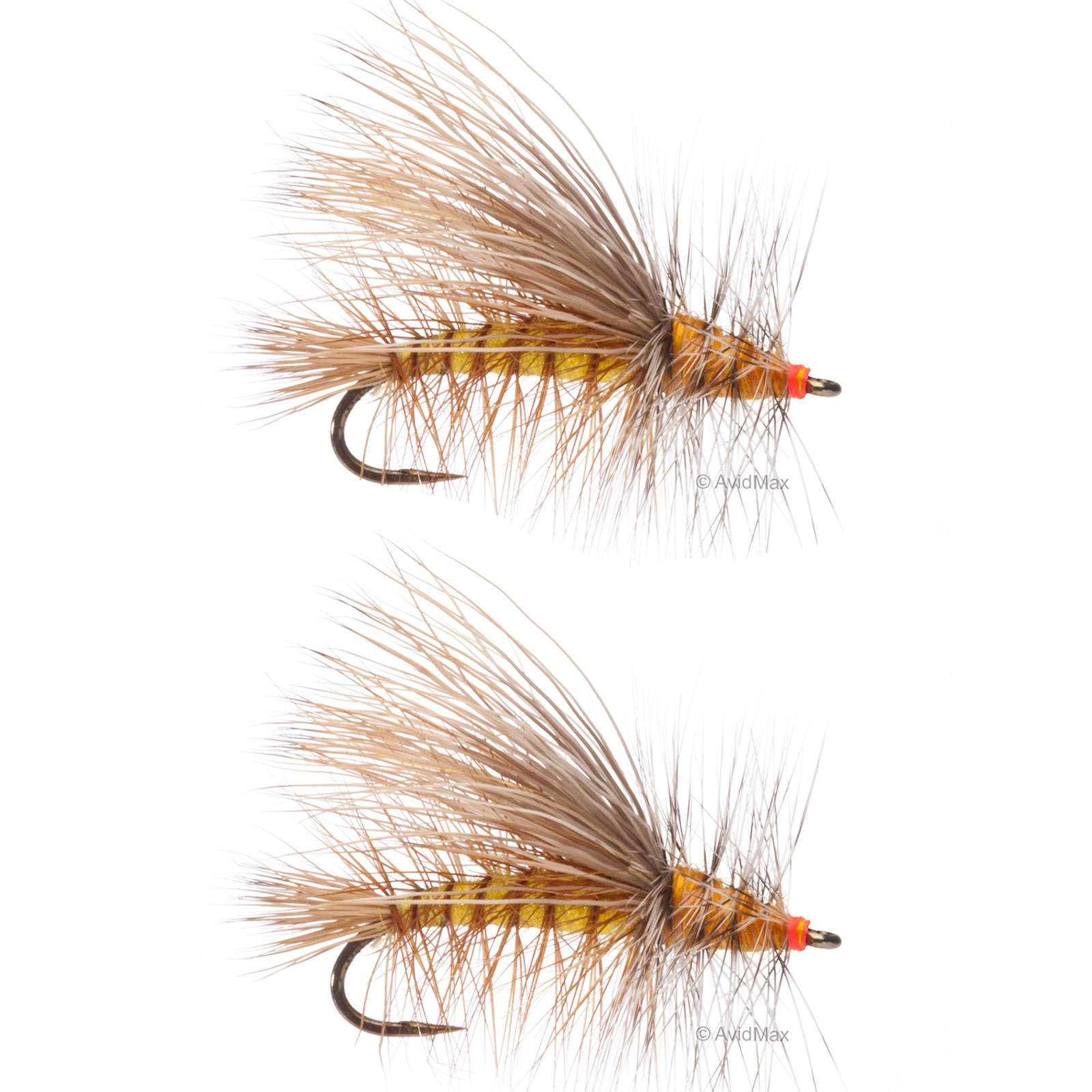 Umpqua Stimulator Kaufmann Barbless Yellow Fly Fishing Dry Flies Multi