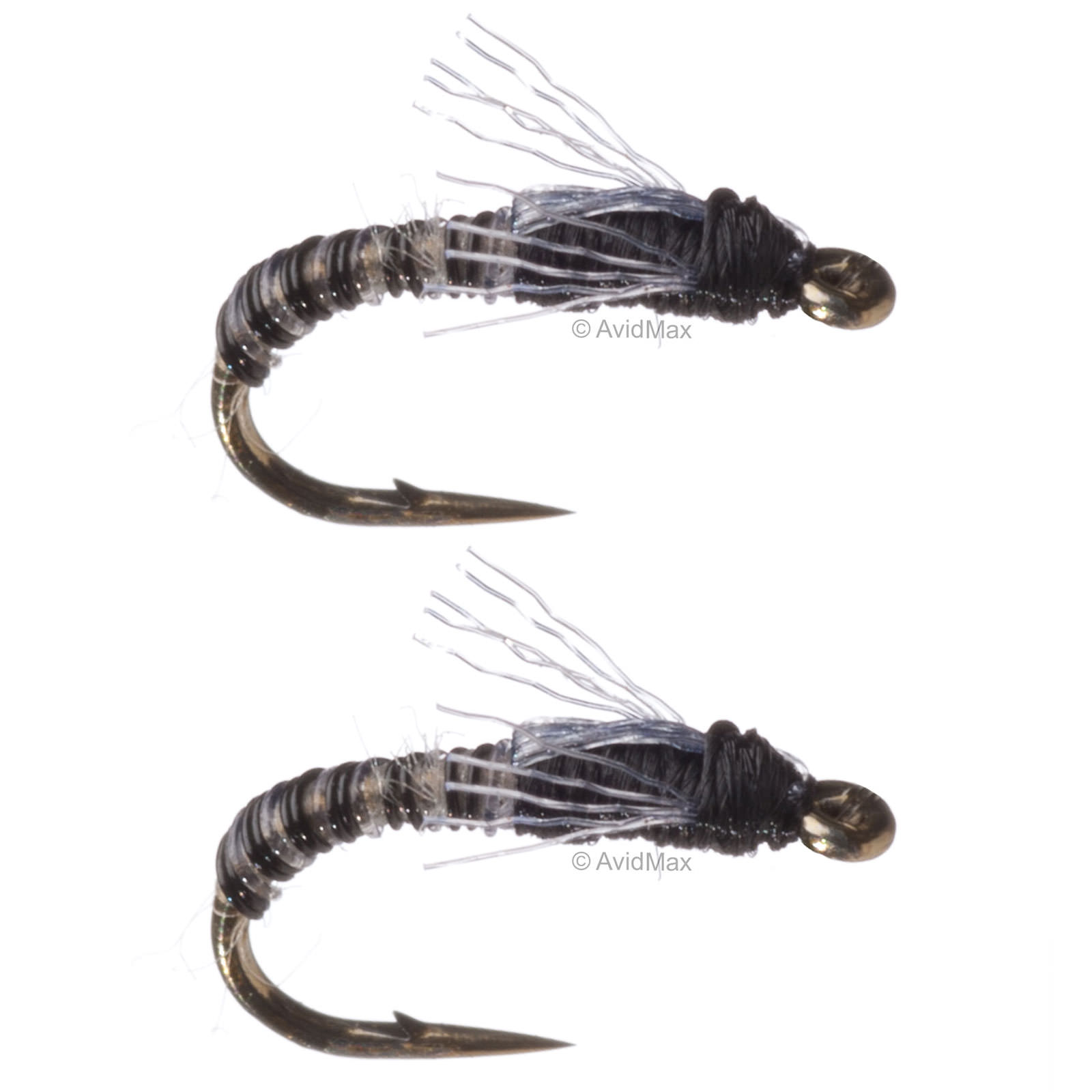 Umpqua Craven's Jujubee Midge Zebra Fly Fishing Midges & Emergers Multi