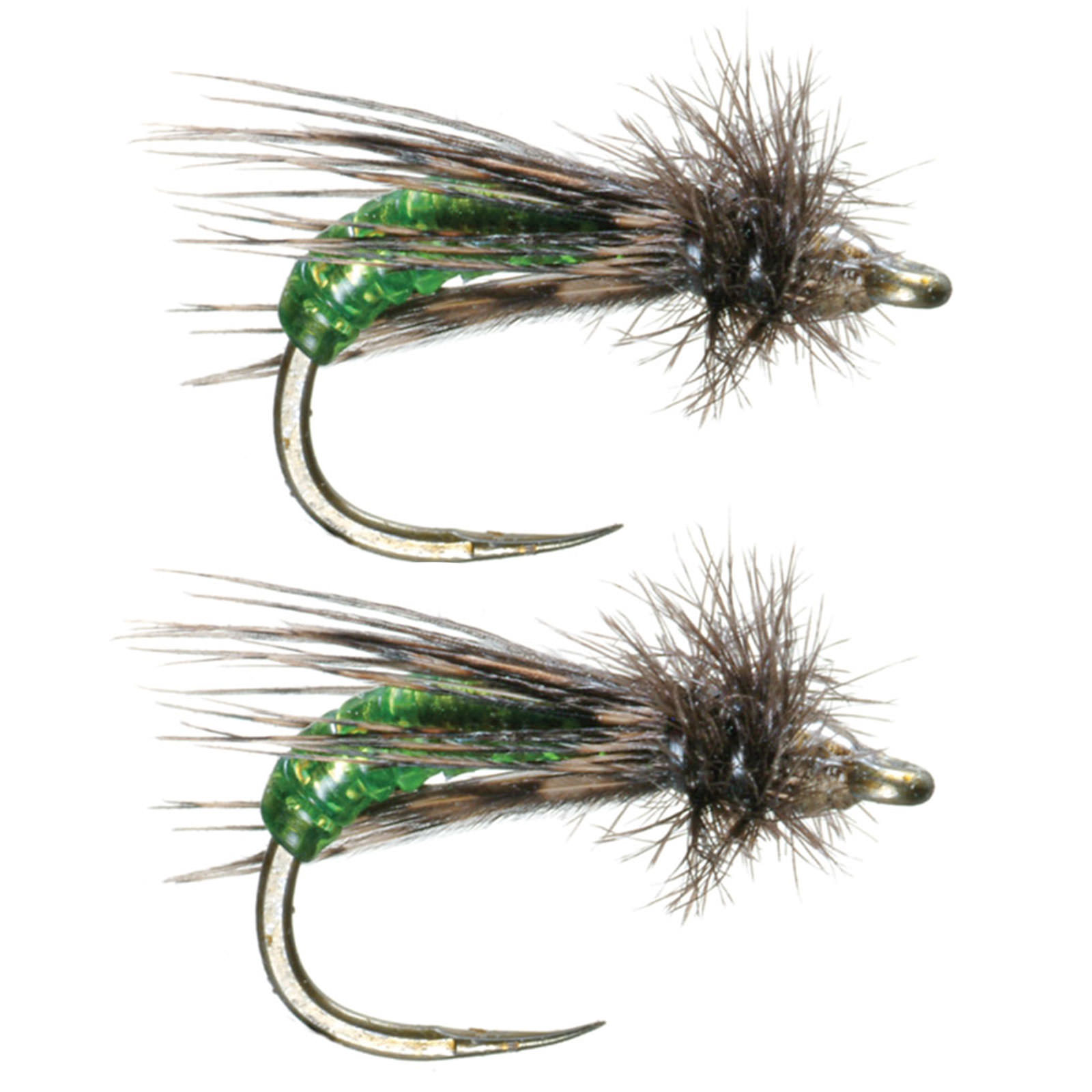 olive caddis fly pattern