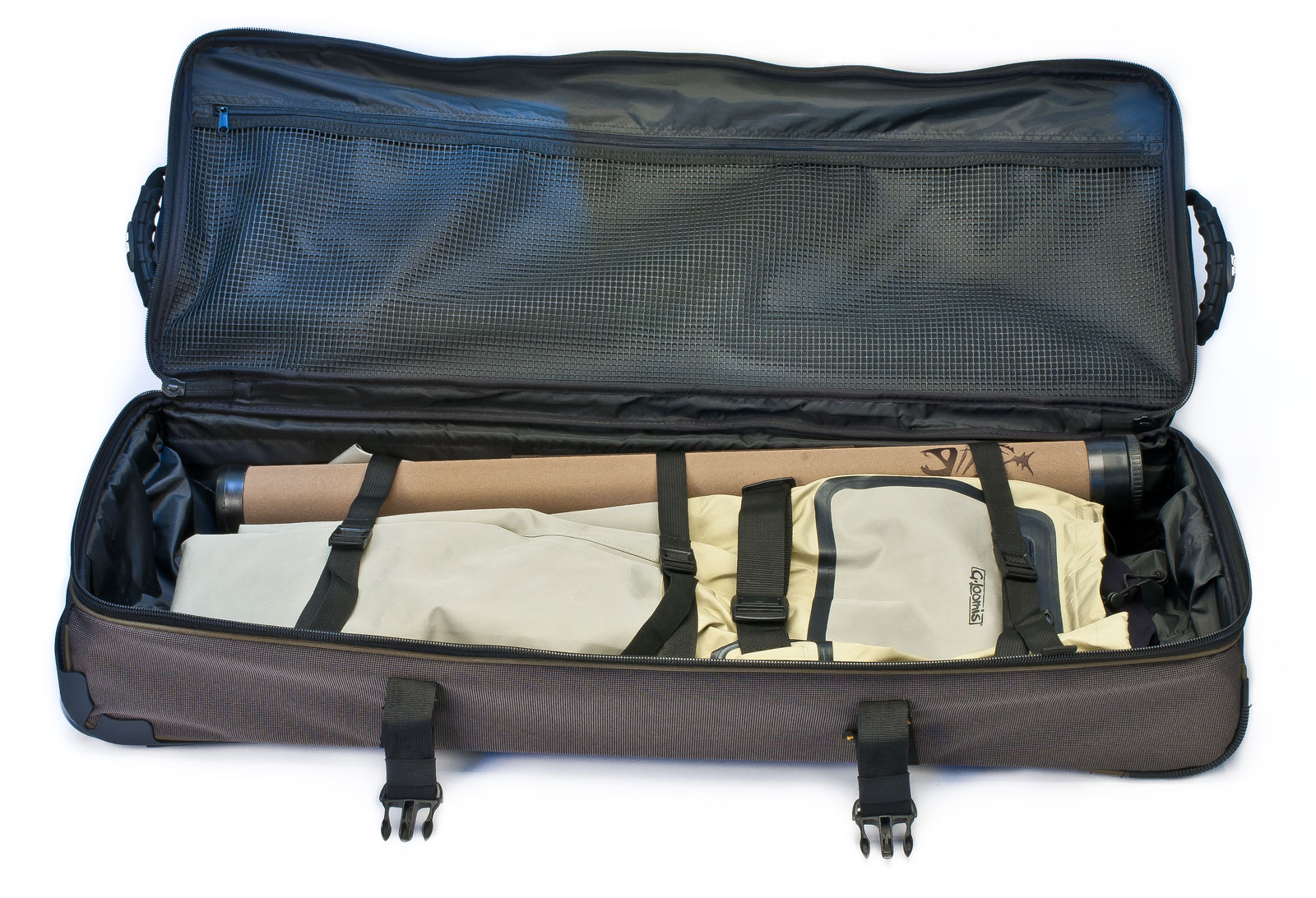 G Loomis Cargo Roller Bag Rolling 2Way Fly Fishing Gear Duffel Case