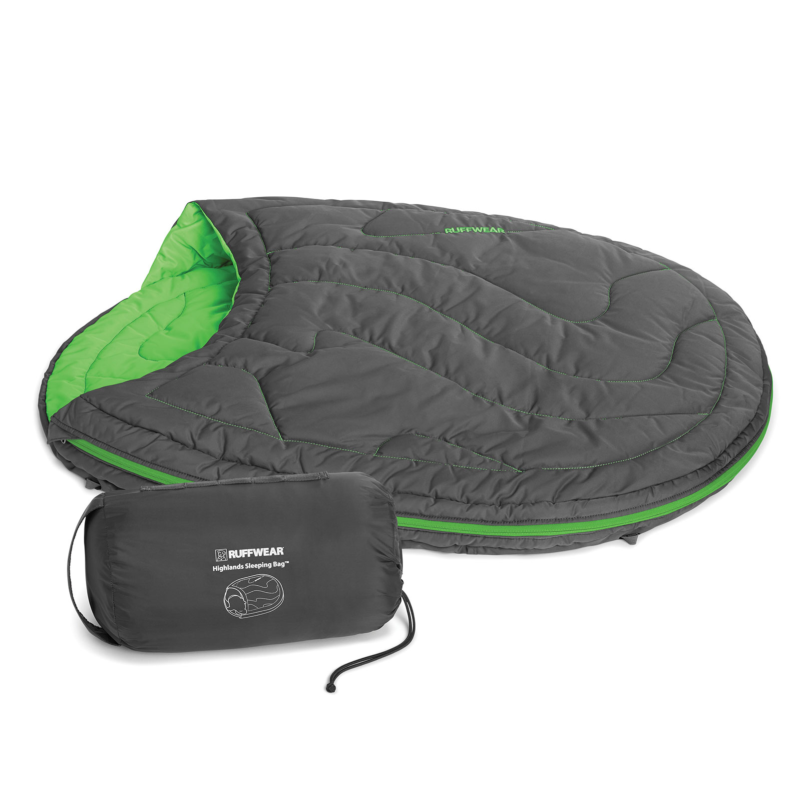 Ruffwear Highlands Sleeping Bag for Dogs Compressible Packable Camping